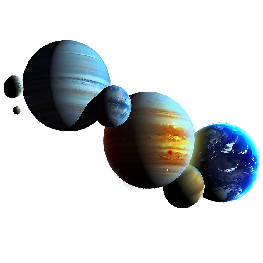 Orbiting Planets Png 06252024 PNG image