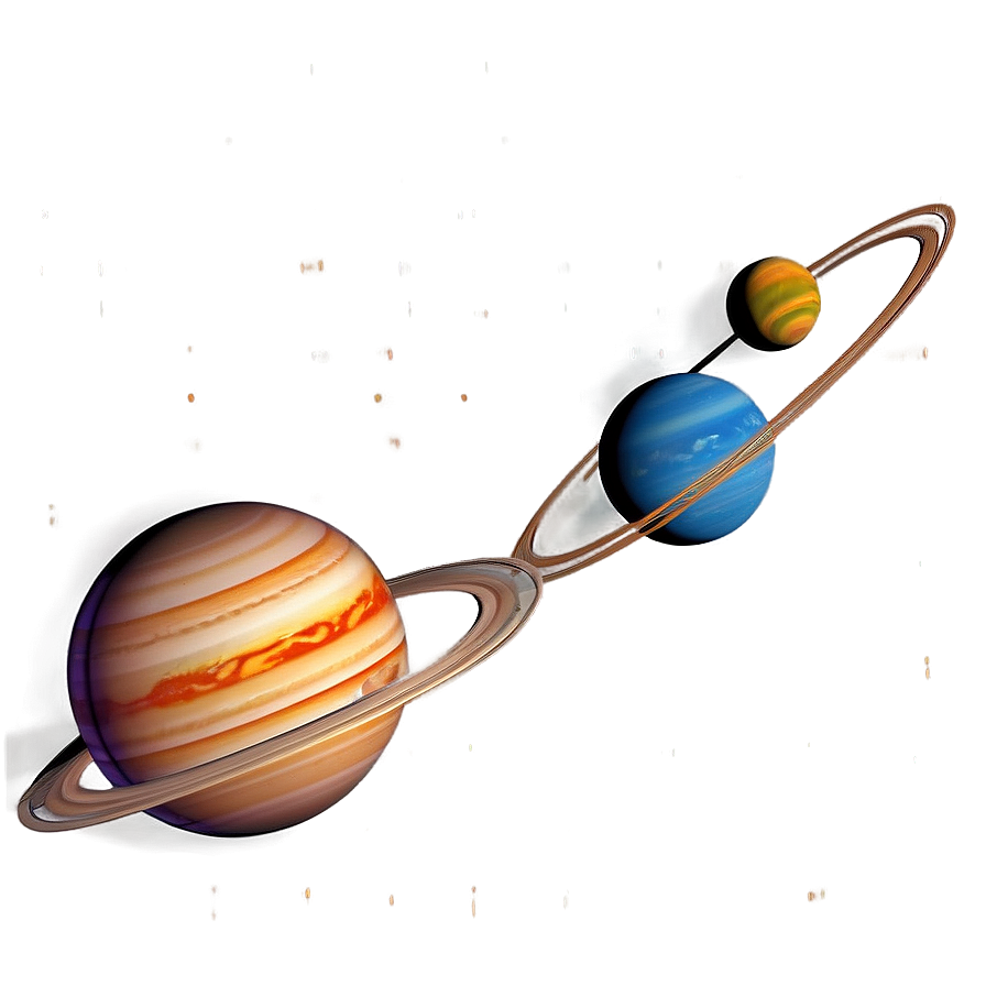 Orbiting Planets Png 80 PNG image