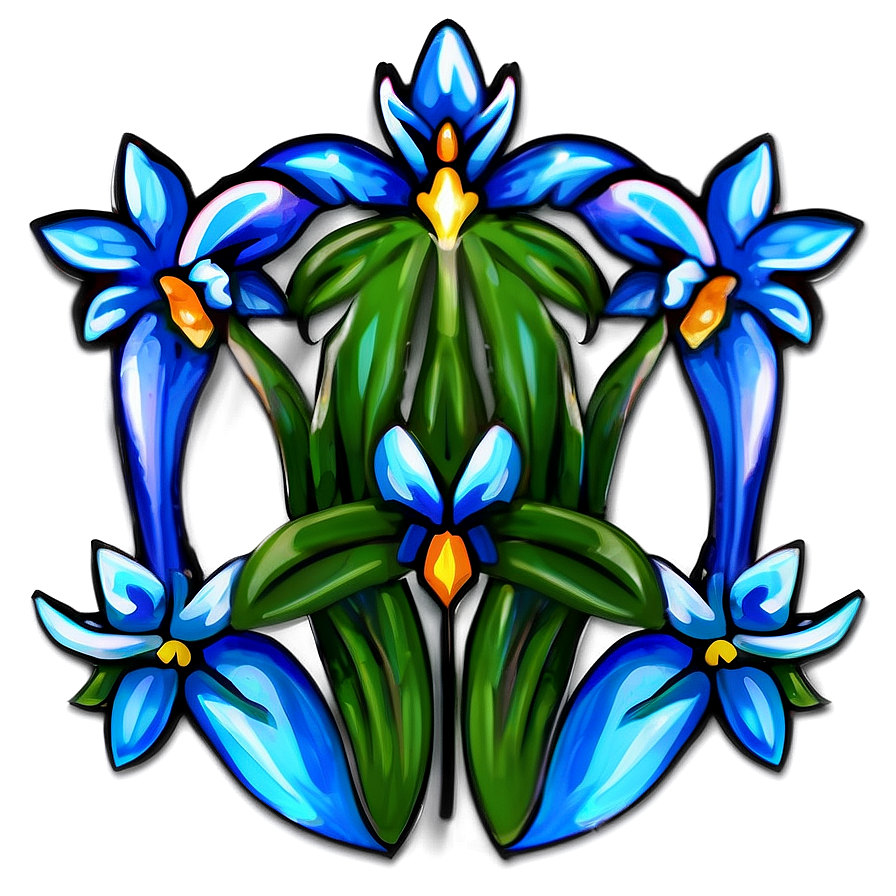 Orchid Emblem Png 05242024 PNG image