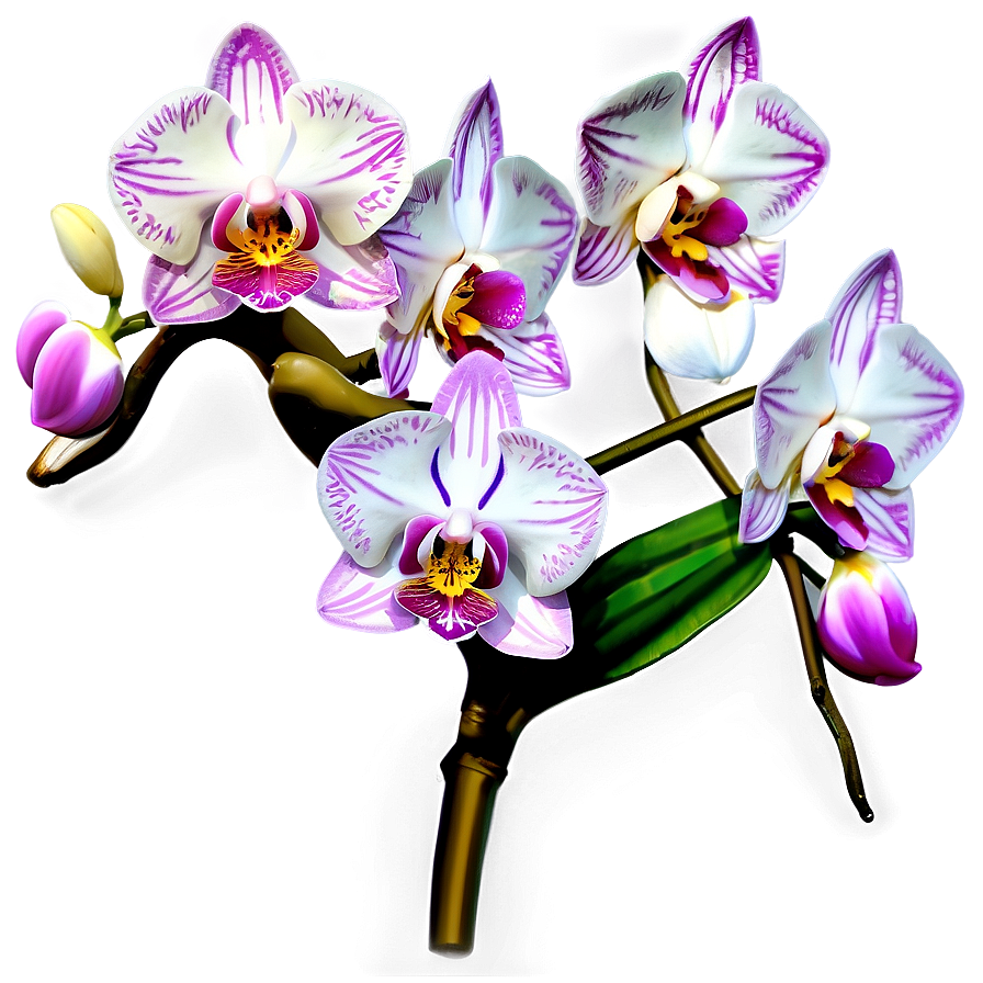 Orchid Illustration Png 05242024 PNG image