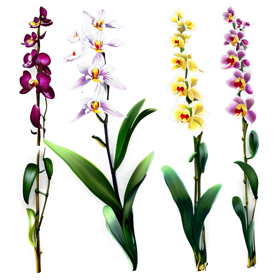 Orchid Stem Png 06132024 PNG image