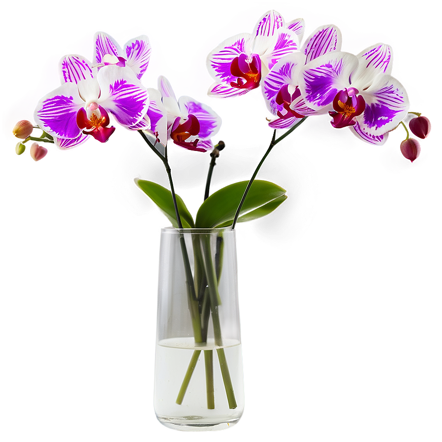 Orchids In Vase Png Brw96 PNG image