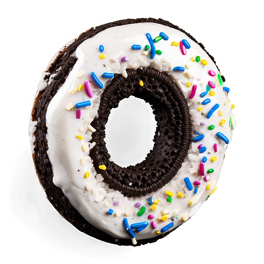 Oreo Cookie Donut Png 05232024 PNG image