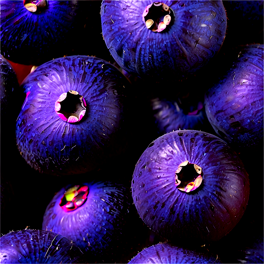 Organic Acai Berries Png 06252024 PNG image