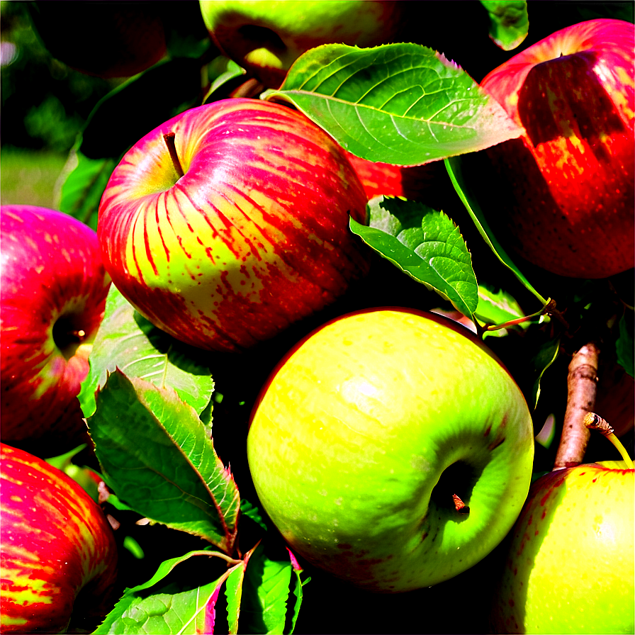 Organic Apple Orchard Png 06252024 PNG image