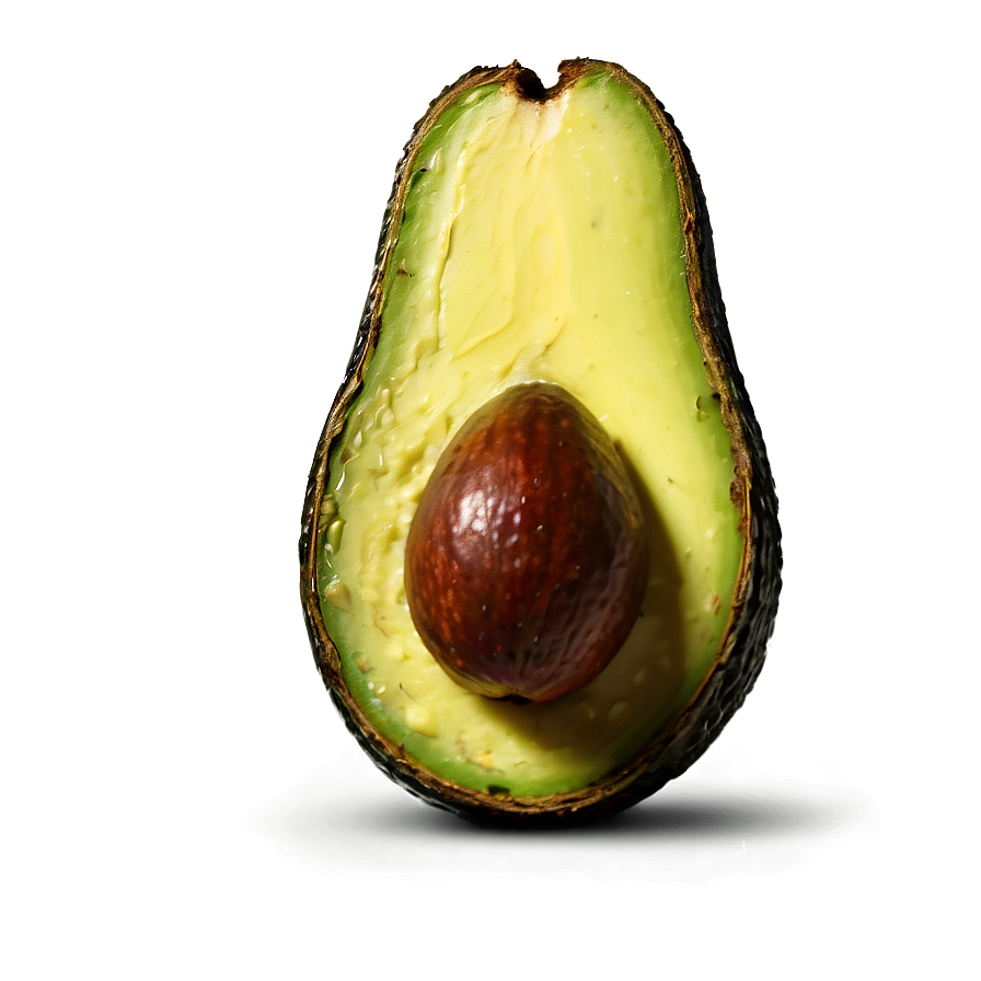 Organic Avocado Half Png 06252024 PNG image