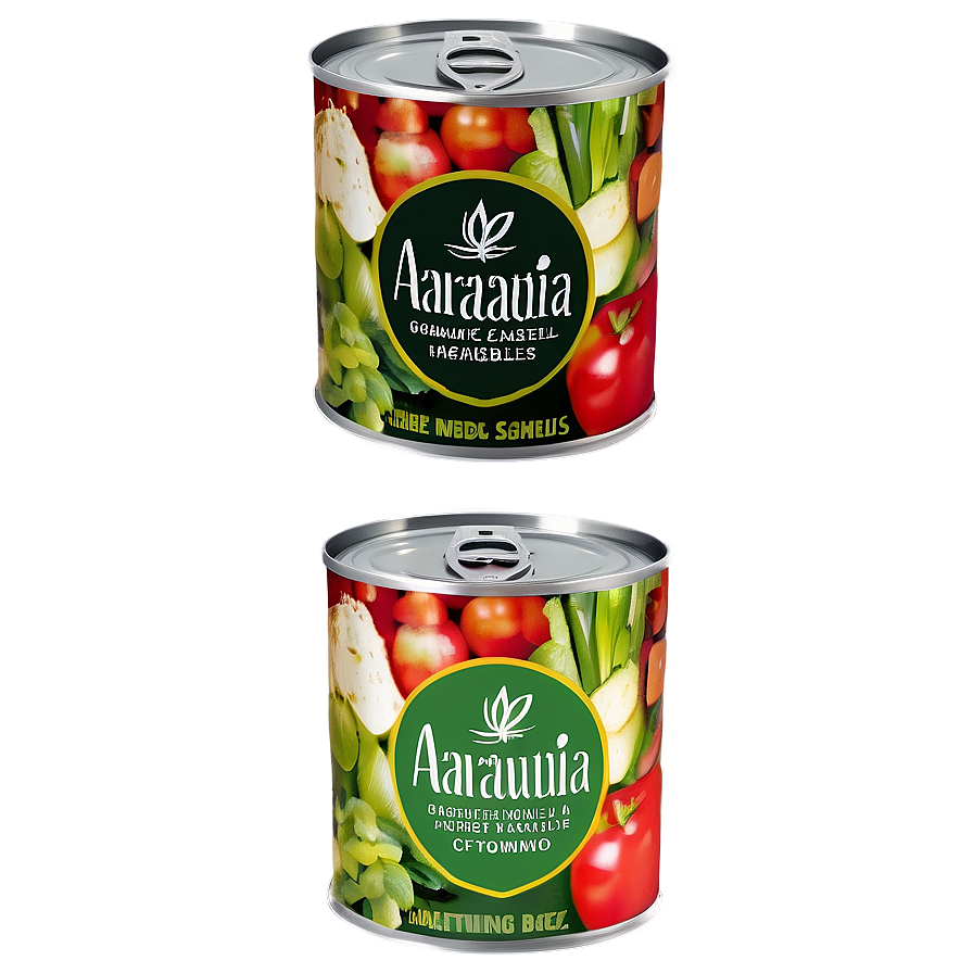 Organic Canned Vegetables Png 06132024 PNG image