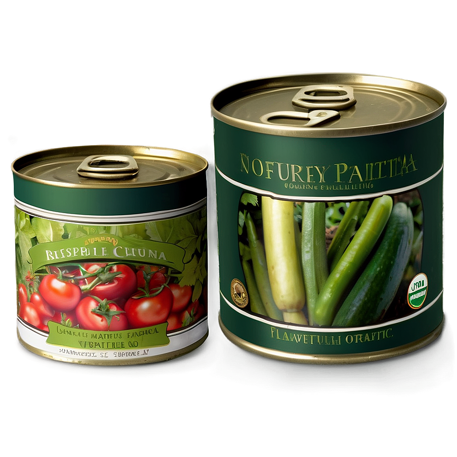 Organic Canned Vegetables Png Lqt PNG image