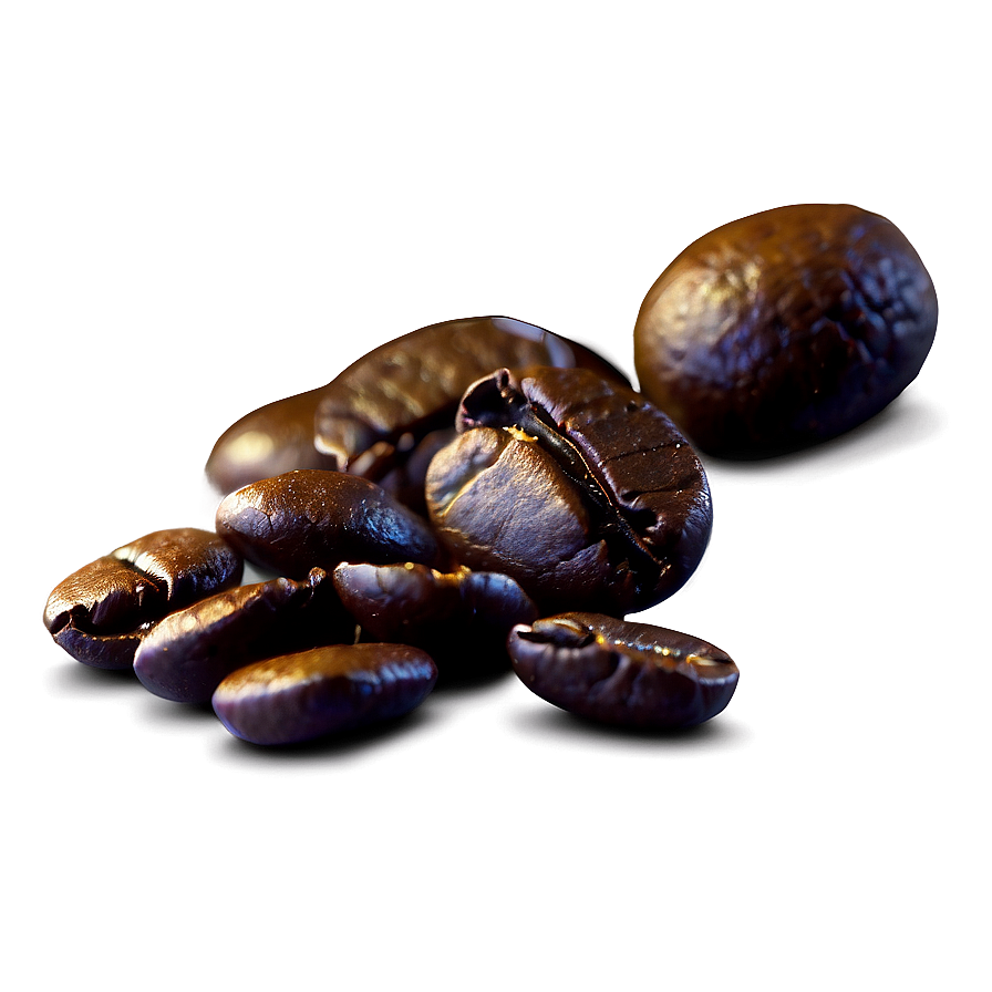 Organic Fair Trade Coffee Beans Png Twq50 PNG image