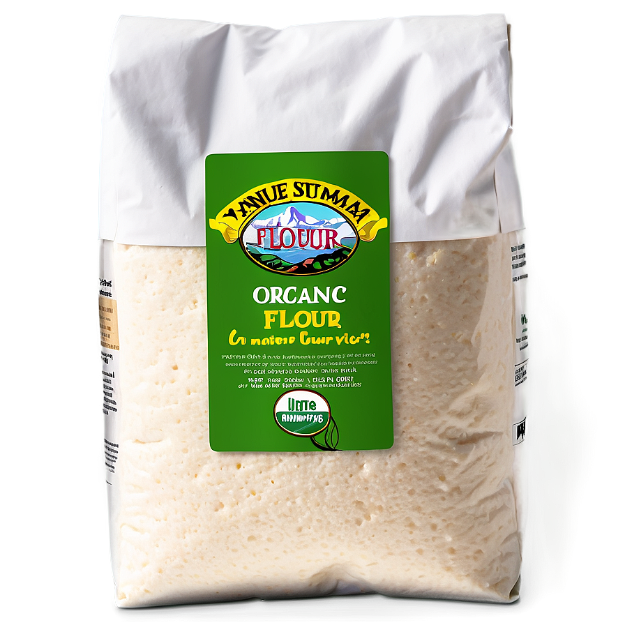 Organic Flour Png 06122024 PNG image