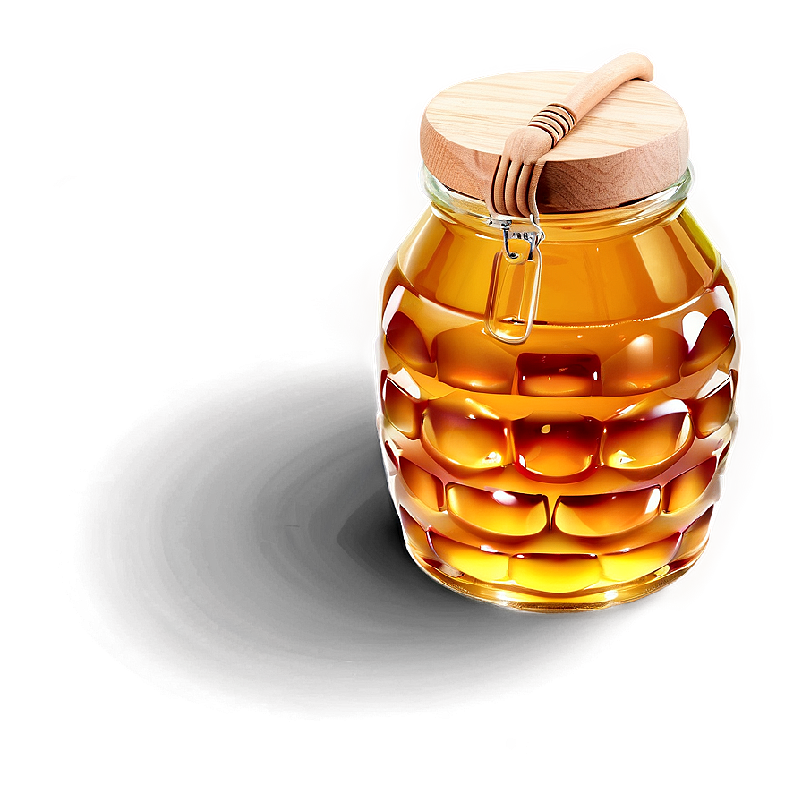 Organic Honey Jar Png Voi29 PNG image