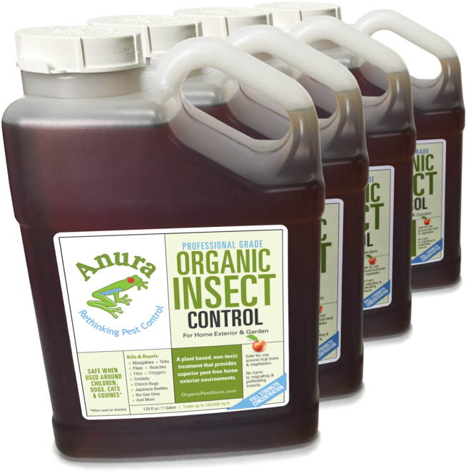 Organic Insect Control Jugs PNG image