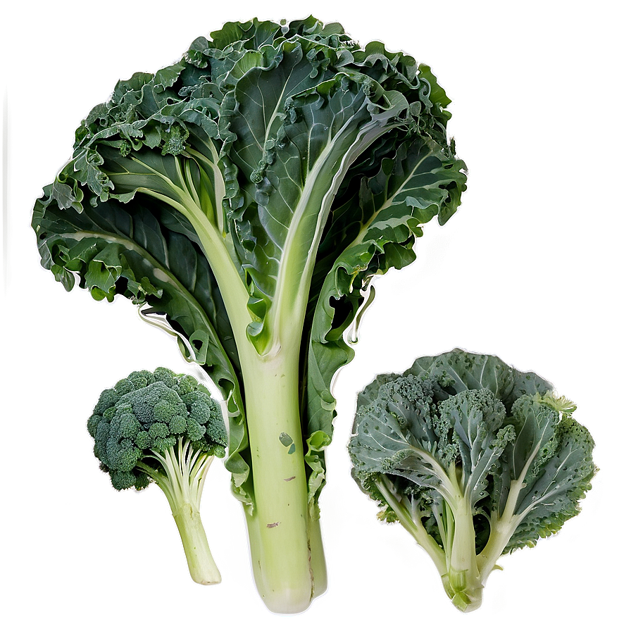 Organic Kale Leaves Bundle Png 69 PNG image