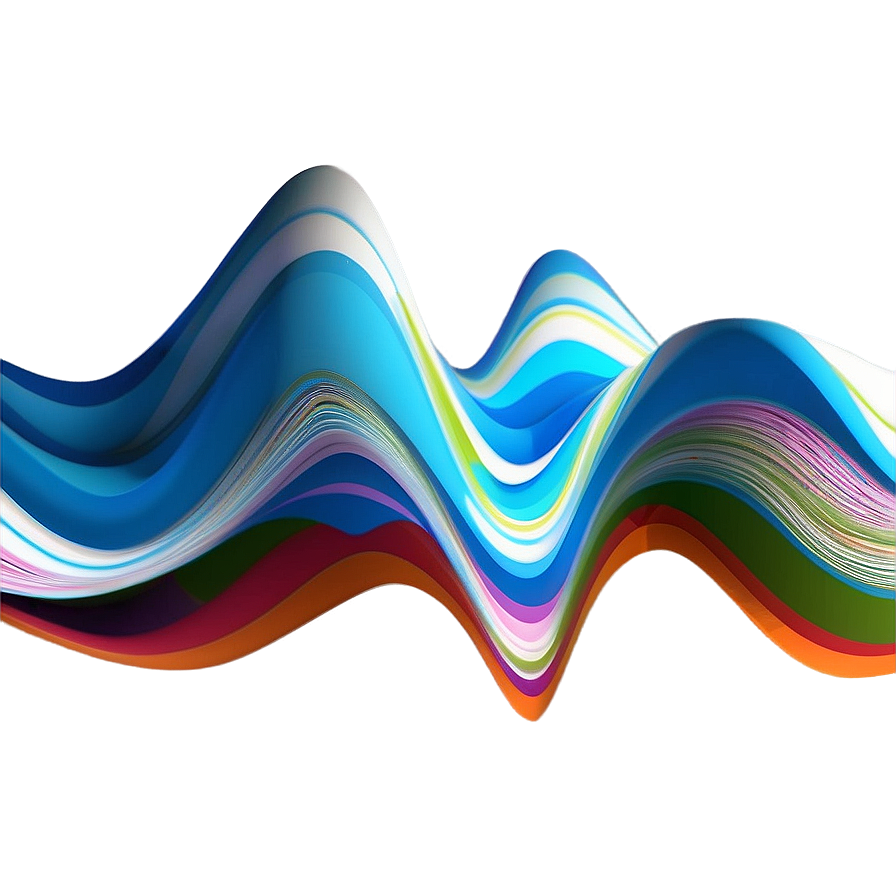 Organic Line Wave Png 06122024 PNG image