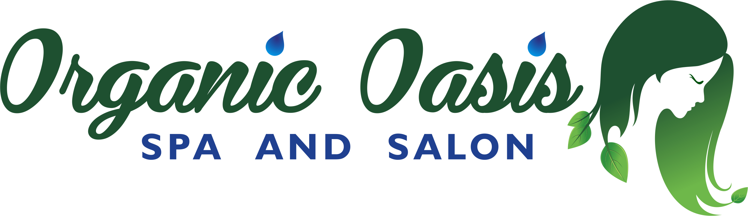 Organic Oasis Spaand Salon Logo PNG image