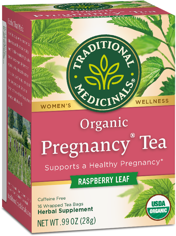 Organic Pregnancy Tea Raspberry Leaf PNG image