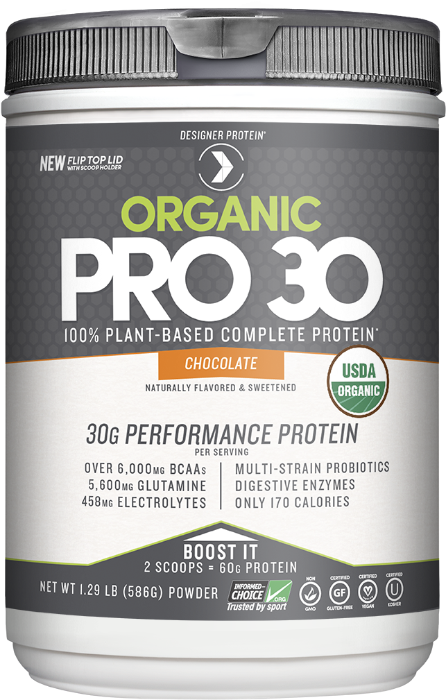 Organic Protein Powder Chocolate Flavor PNG image