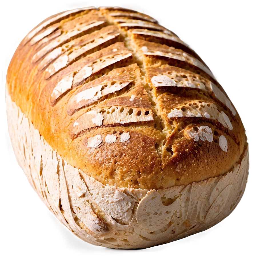 Organic Sourdough Loaf Png 06252024 PNG image