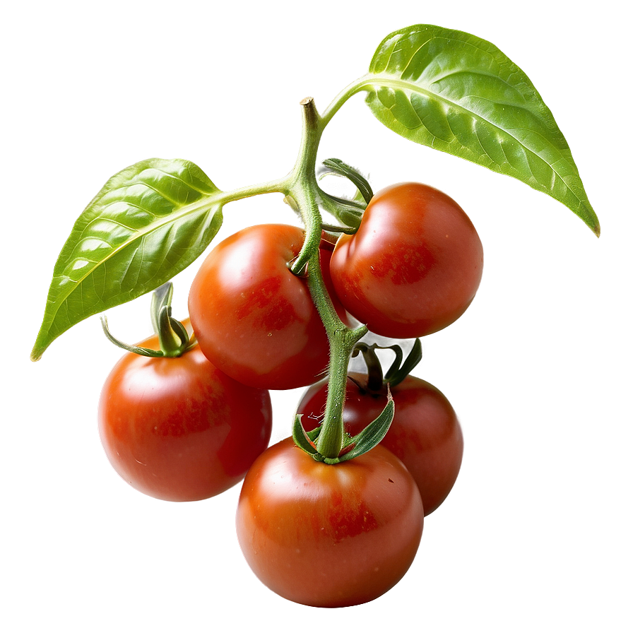 Organic Tomatoes Cluster Png 06212024 PNG image