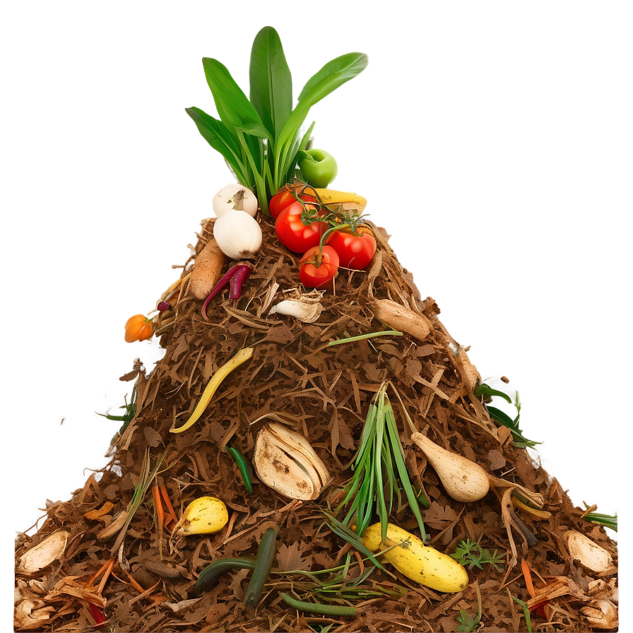 Organic Waste Heap Png 06212024 PNG image