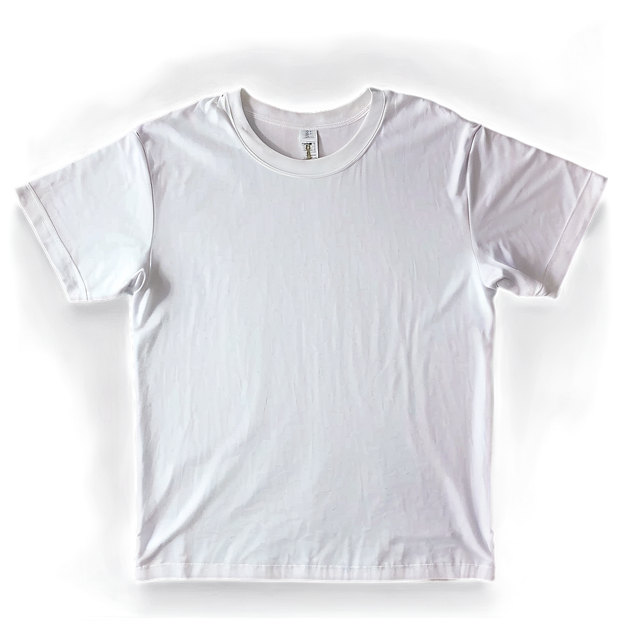 Organic White T-shirt Png 05252024 PNG image