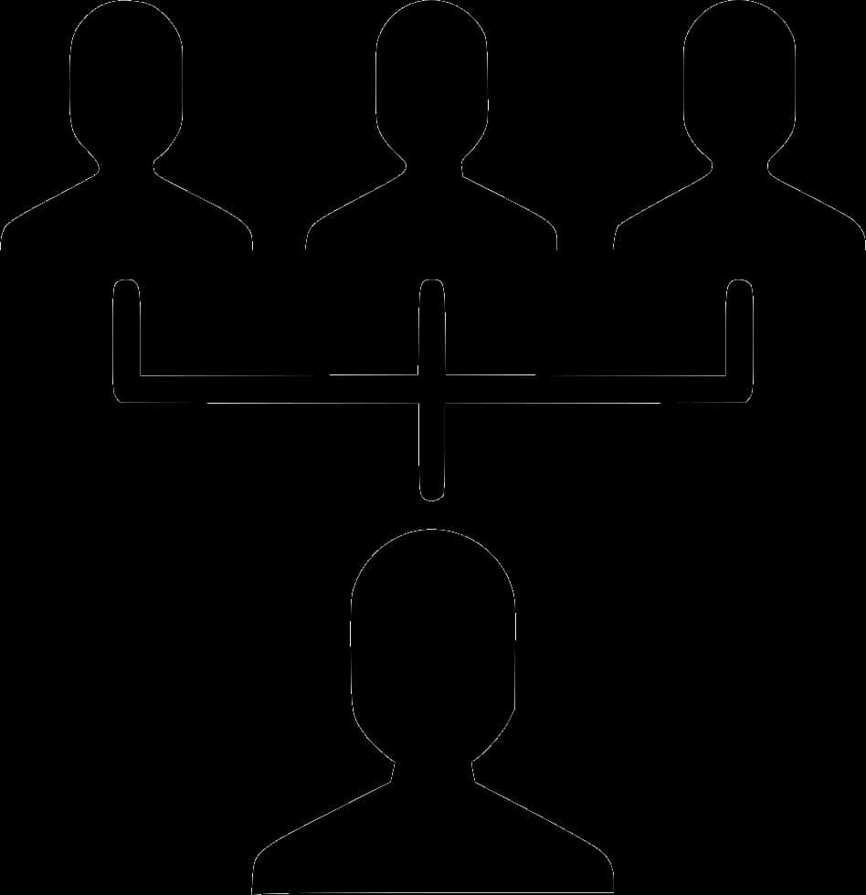 Organizational Structure Chart PNG image