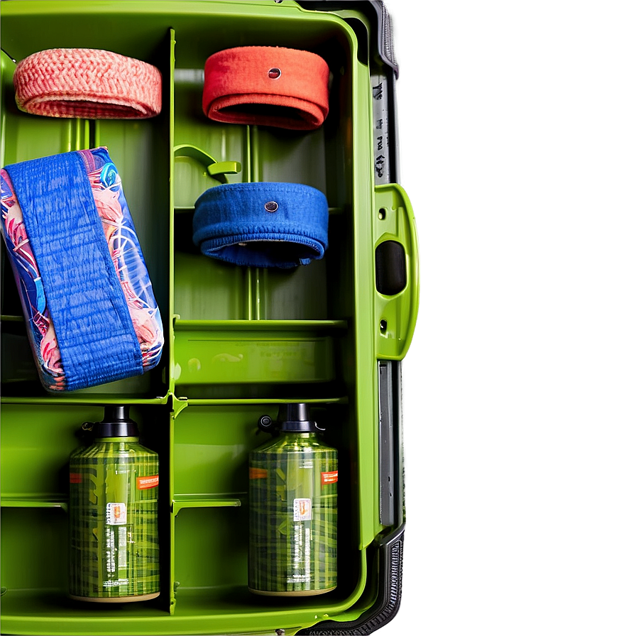 Organized Camping Equipment Box Png 94 PNG image