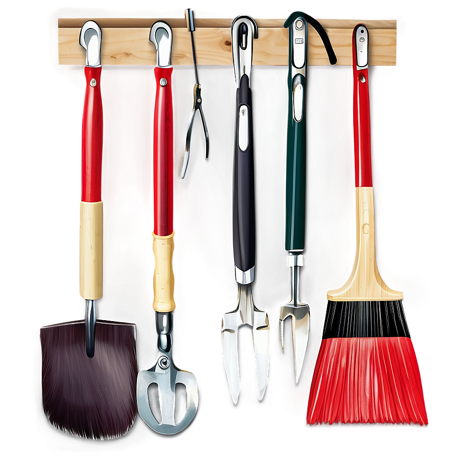 Organized Garden Tools Shed Png 67 PNG image