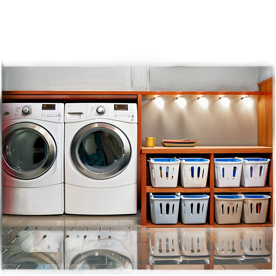 Organized Laundry Room Layout Png Bkw32 PNG image