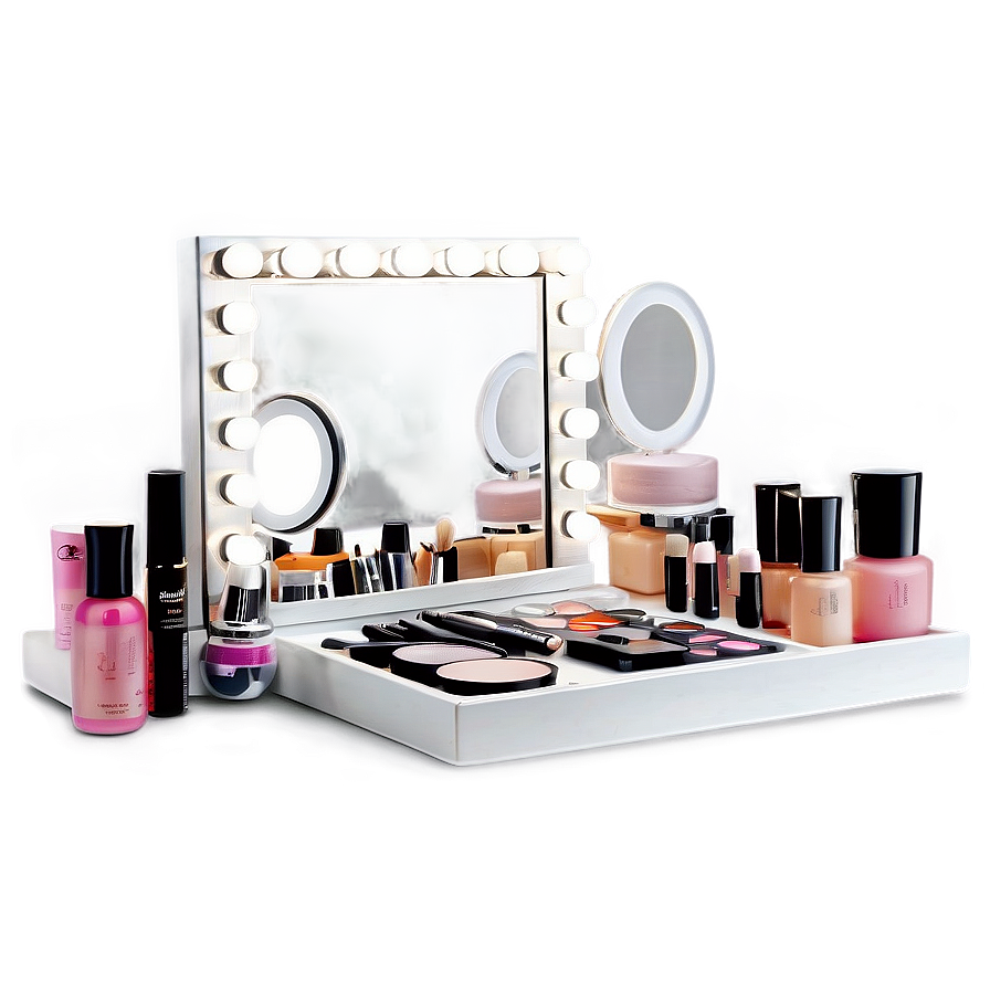 Organized Makeup Vanity Png Vtt38 PNG image