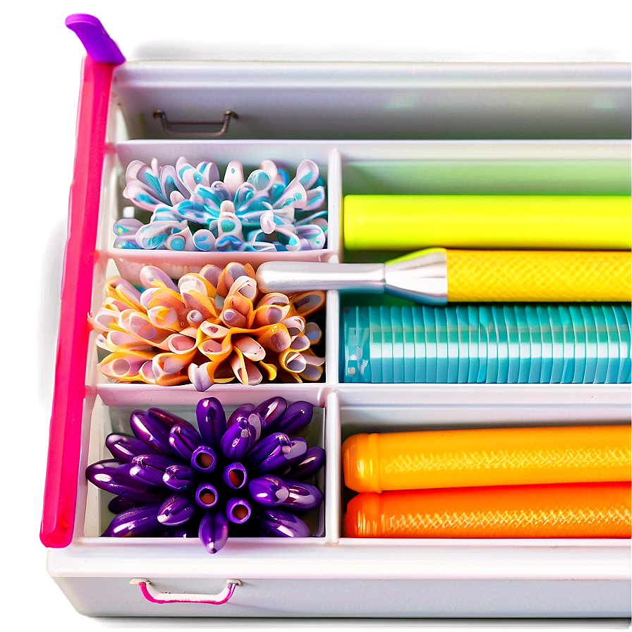 Organized Party Supplies Drawer Png Syq83 PNG image