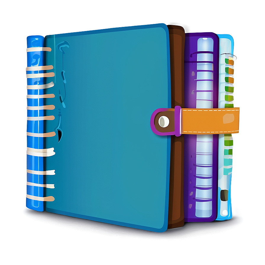 Organized Recipe Binder Png Knr PNG image