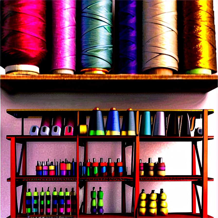 Organized Sewing Room Png Xtn PNG image