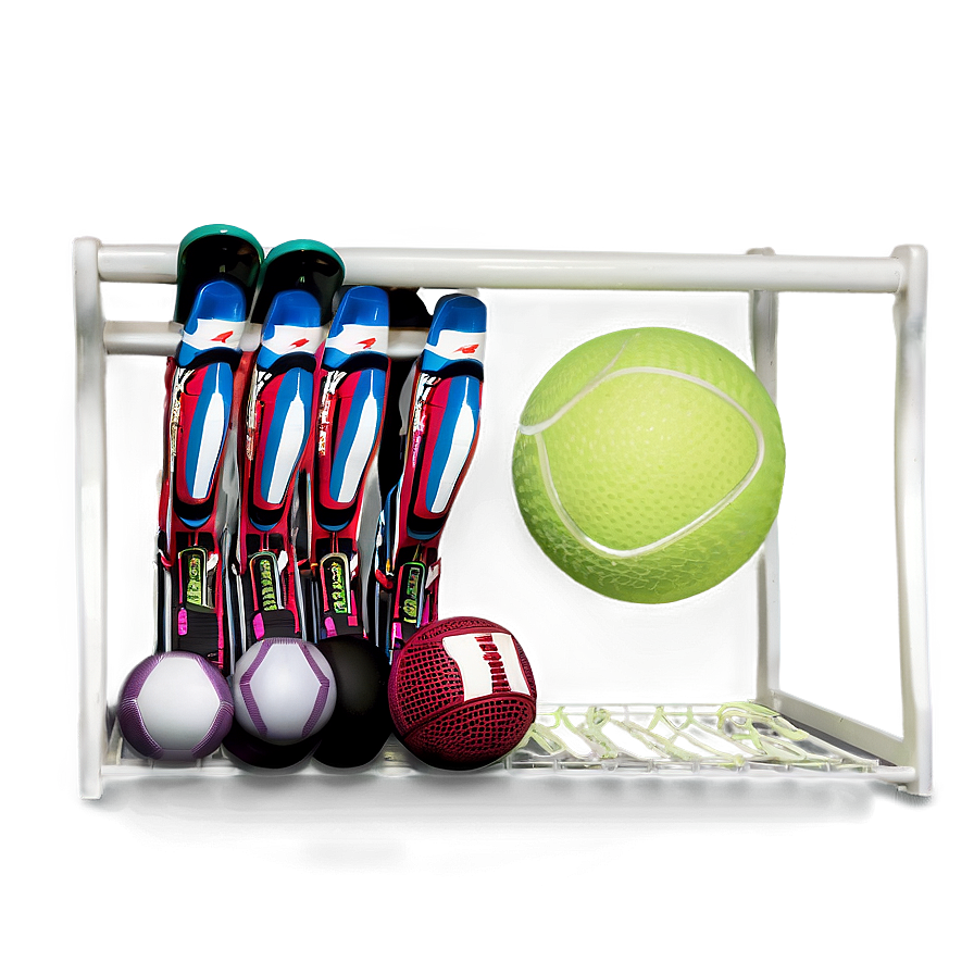 Organized Sports Equipment Closet Png 64 PNG image