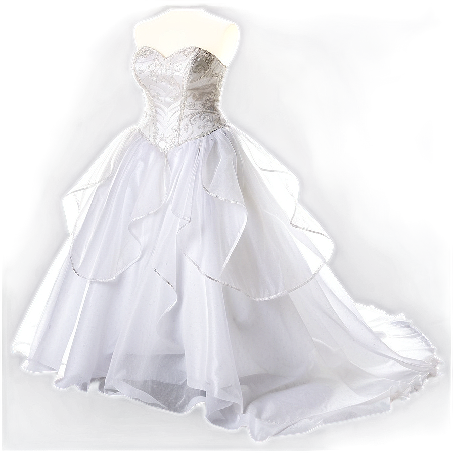 Organza Wedding Dresses Png Xpt PNG image