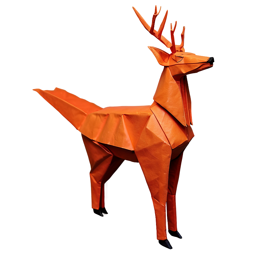 Origami Deer Figure Png Ilt PNG image