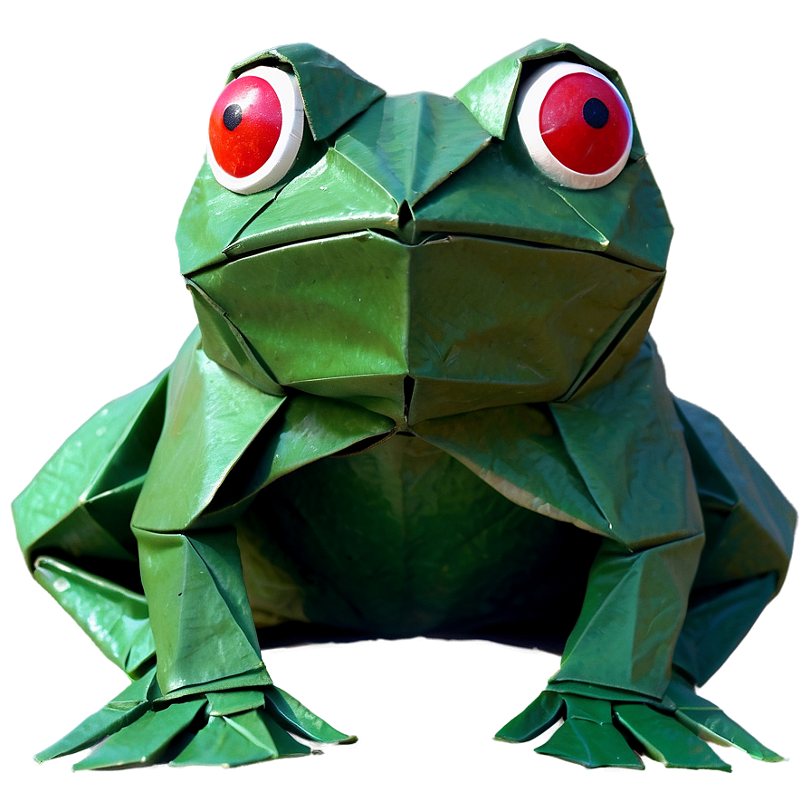 Origami Frog Png 06212024 PNG image