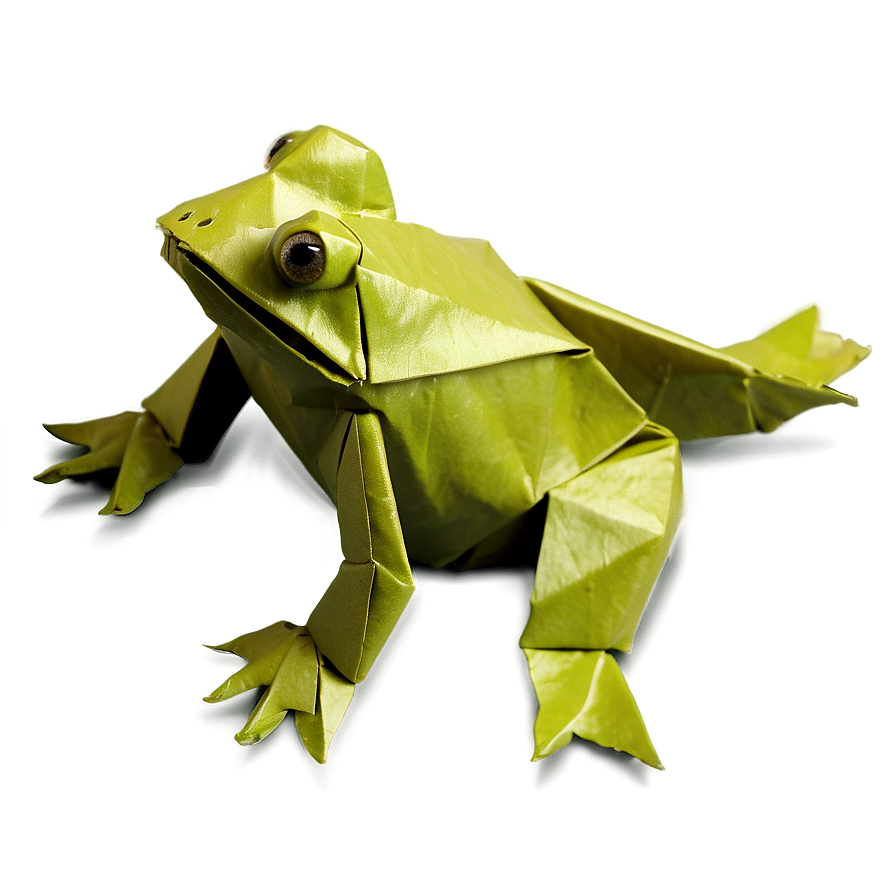 Origami Frog Png Wwo PNG image