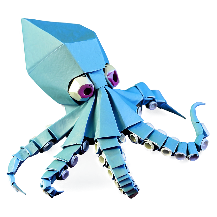 Origami Octopus Png 05062024 PNG image