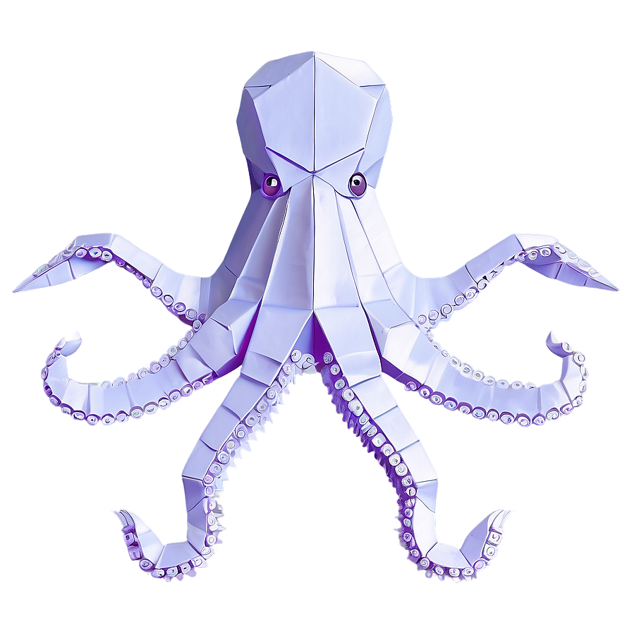 Origami Octopus Png Sse21 PNG image