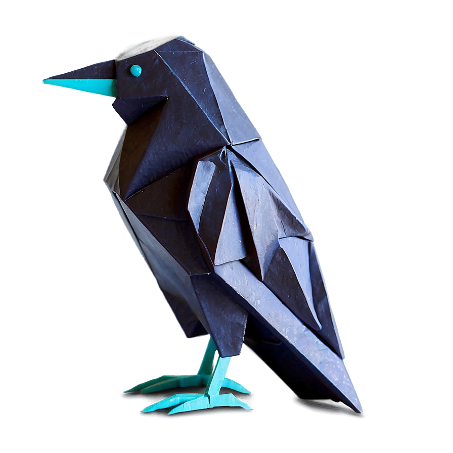 Origami Raven Figure Png 06122024 PNG image