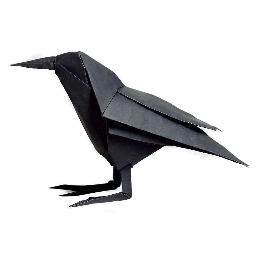 Origami Raven Figure Png 52 PNG image