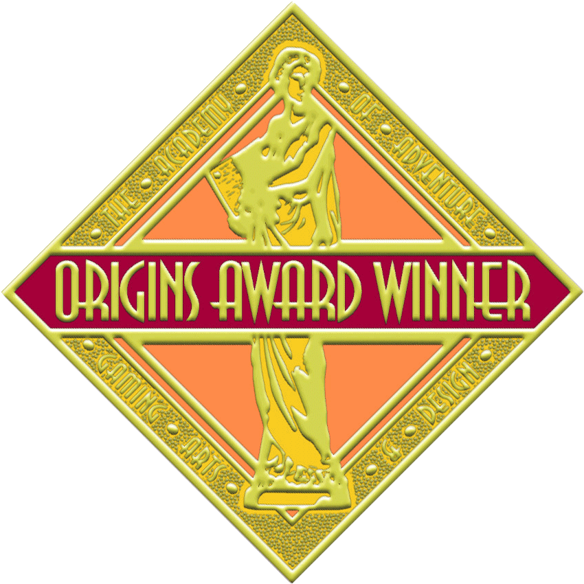 Origins Award Winner Badge PNG image