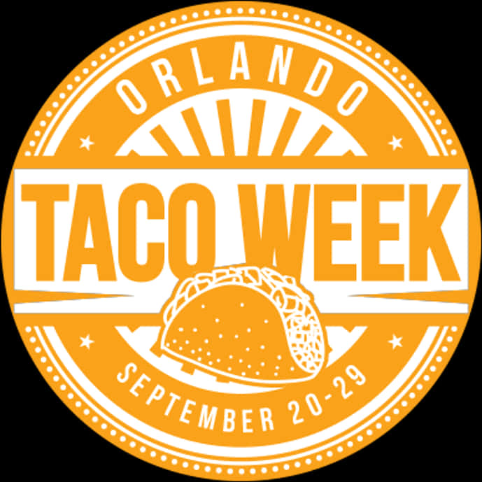 Orlando Taco Week Event Logo PNG image
