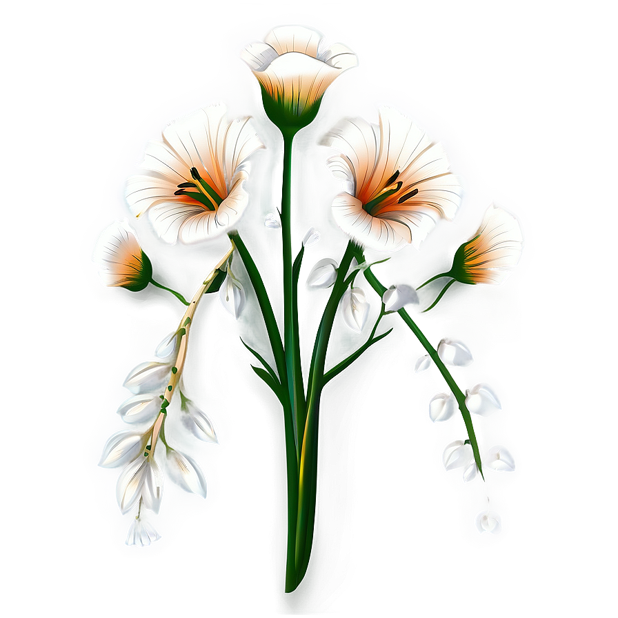 Ornamental Flower Drawing Png 06272024 PNG image