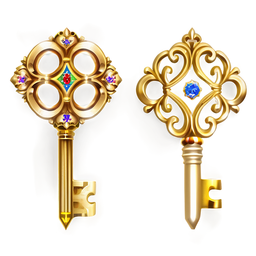 Ornamental Keys Png Ewy PNG image