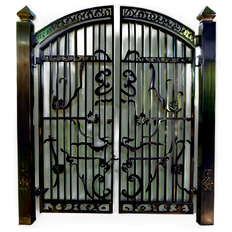 Ornamental Steel Gate Png Xvs PNG image