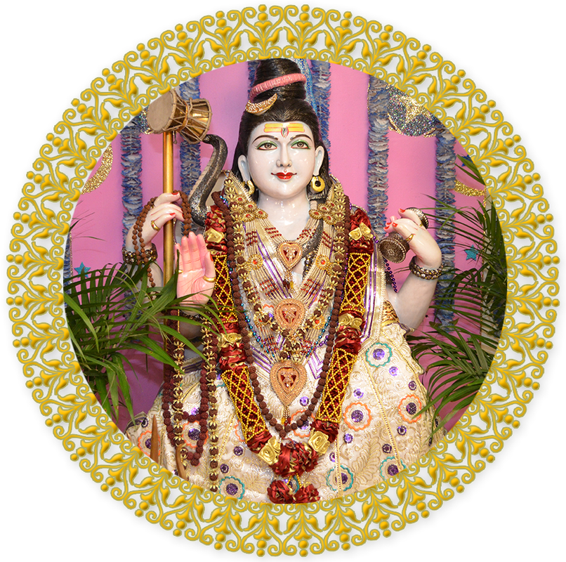 Ornate_ Brahma_ Hindu_ Deity_ Statue PNG image