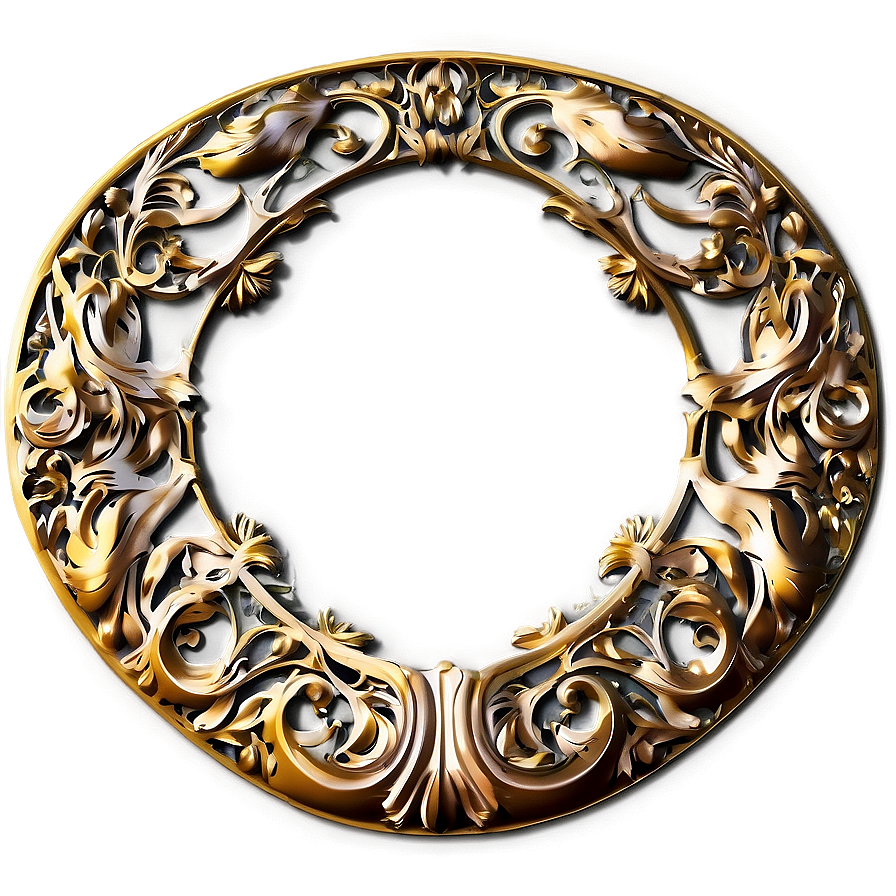 Ornate Circle Frame Png Ugx47 PNG image