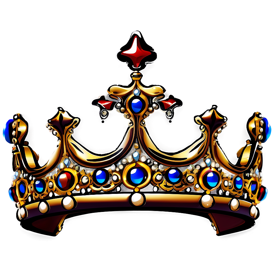 Ornate Crown Graphic Png 53 PNG image